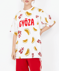 新品 punyus Tシャツ プニュズ 総柄 チキンカツ 豚カツ カツ かつ丼 PUNYUS - 新品 punyus Tシャツ プニュズ 総柄 チキンカツ 豚カツ カツ