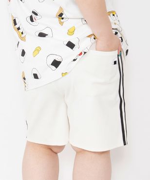 フード総柄ソックス(NINJIN EDAMAME LEMON)[商品：PN18AW-069-3R