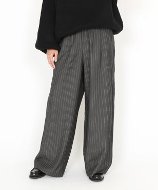 パンツ Poni 2タックカラーパンツ[商品：PN25SS-021] - PUNYUS Online Store