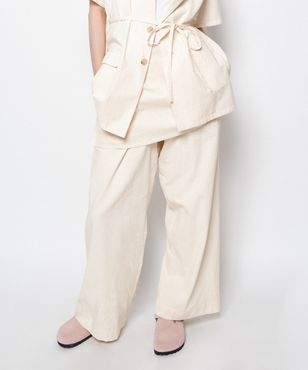 フリルフレアスラックスパンツ[商品：PN26SS-039] - PUNYUS Online