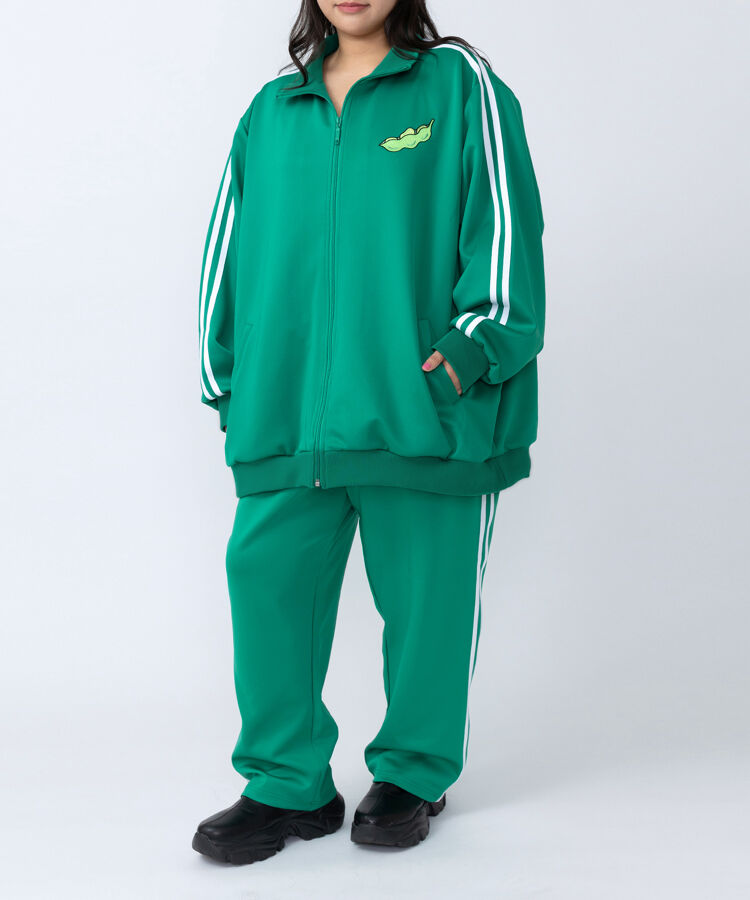 【新サイズ】フードジャージトップ