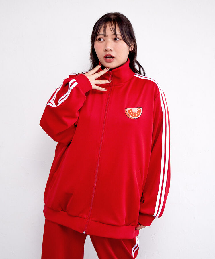 【新サイズ】フードジャージトップ