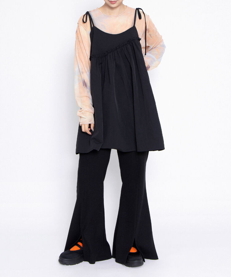 グラデーションシアートップス