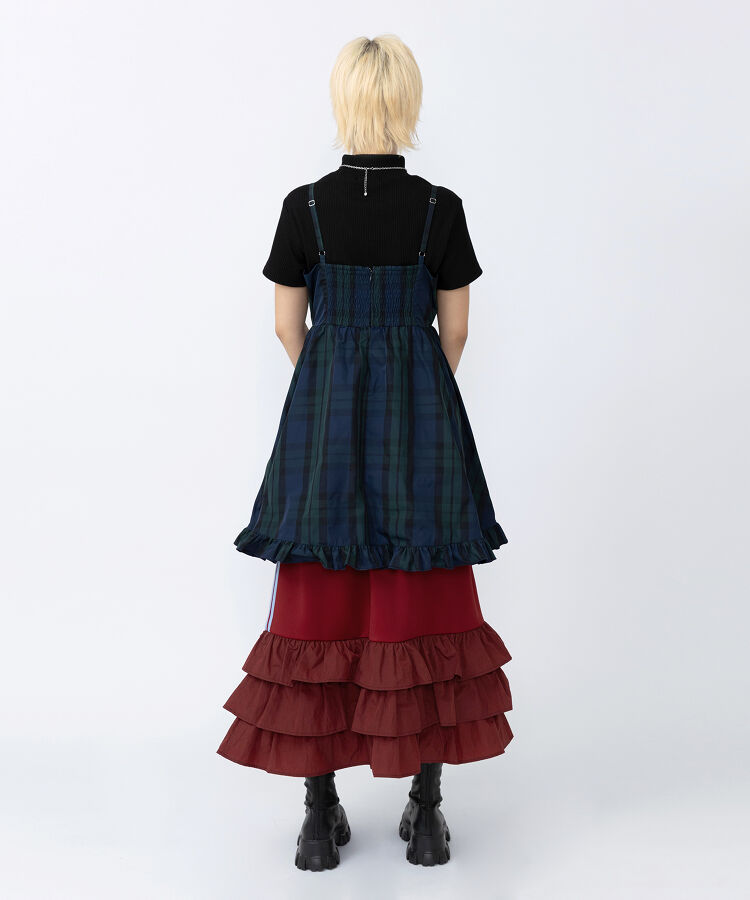 コルセットキャミワンピース