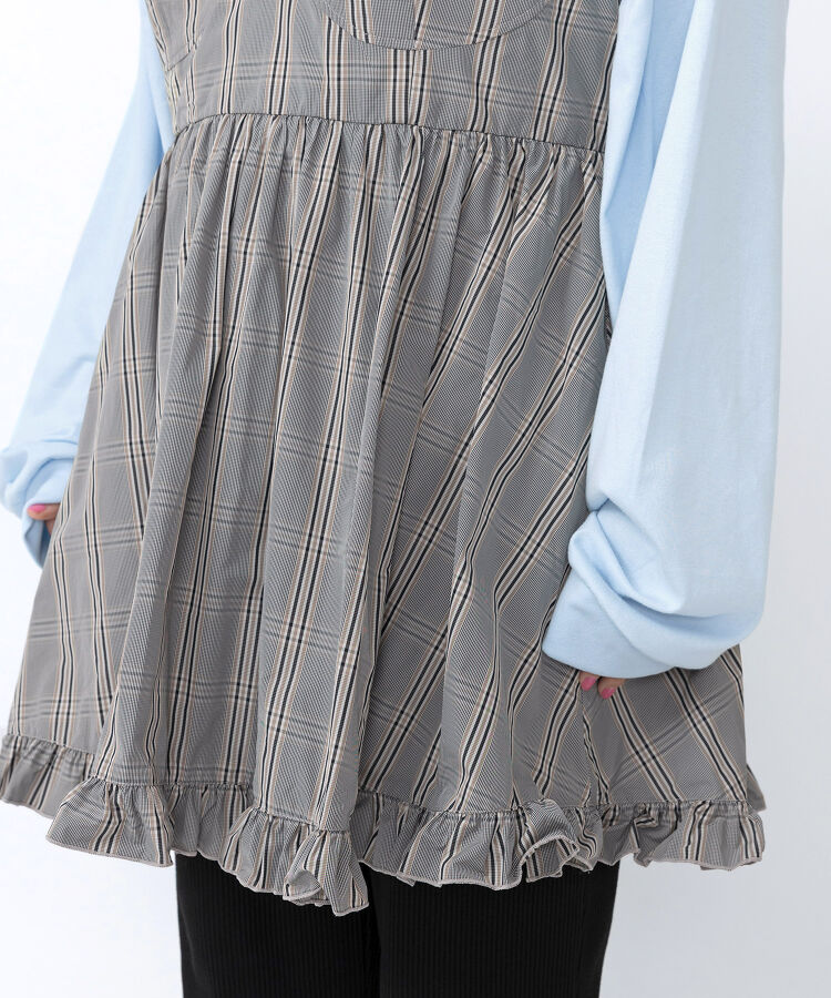 コルセットキャミワンピース