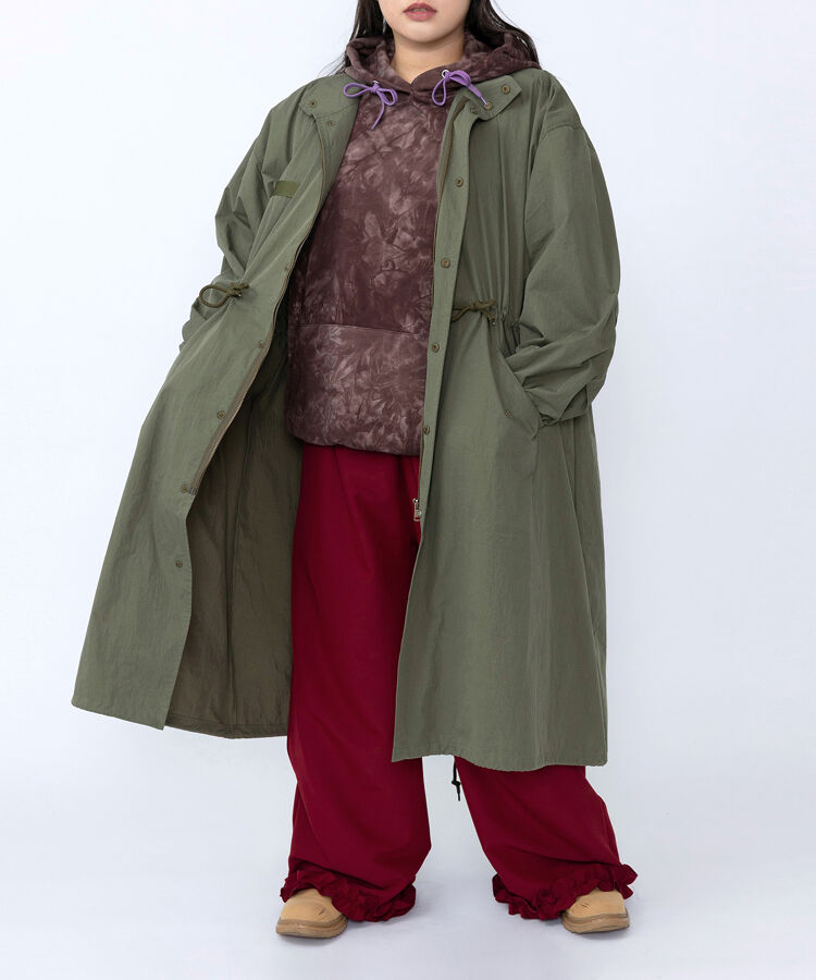 ミリタリーモッズコート