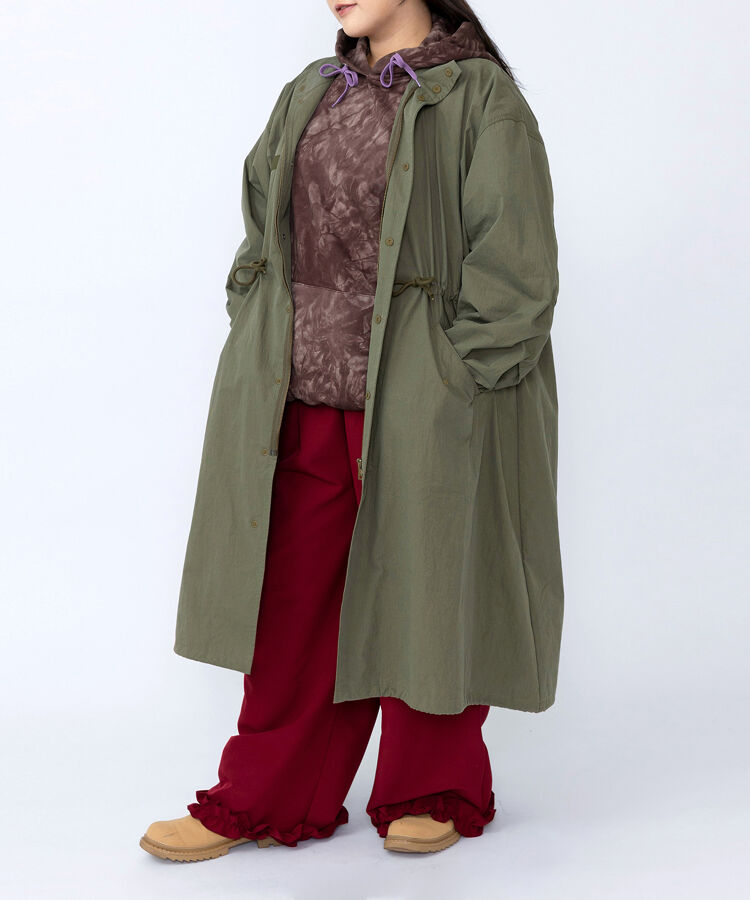 ミリタリーモッズコート