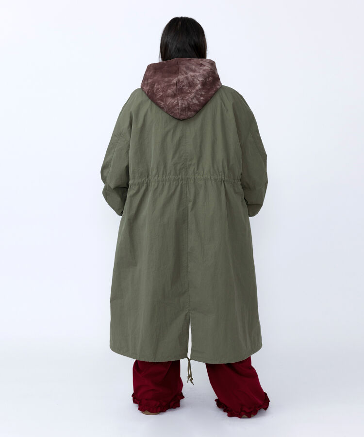 ミリタリーモッズコート