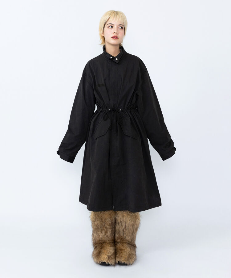 ミリタリーモッズコート