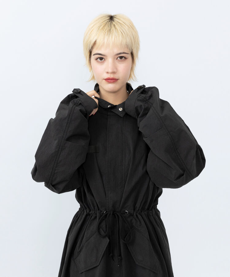 ミリタリーモッズコート