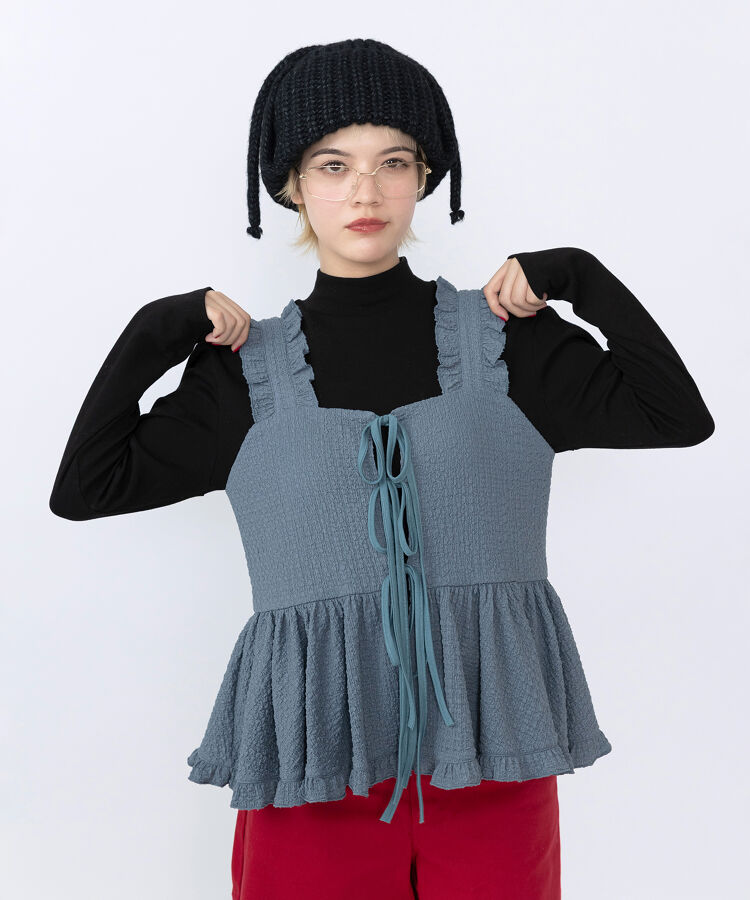 耳あて付きニット帽