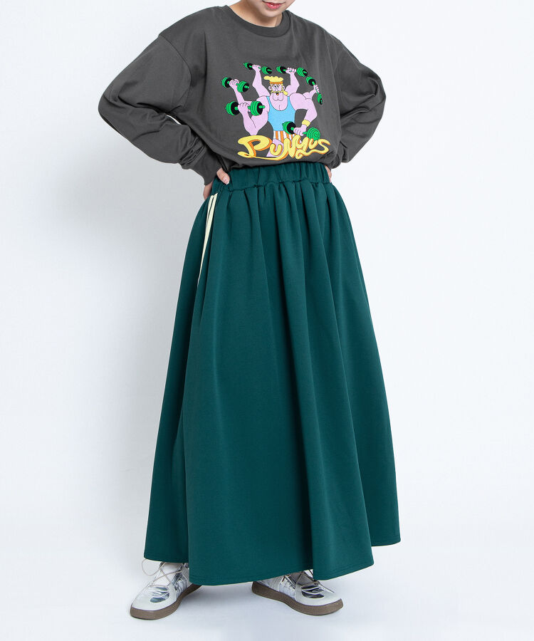 ジャージロングスカート