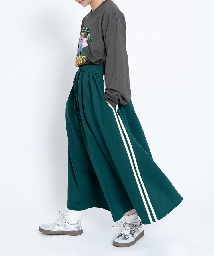 ジャージロングスカート