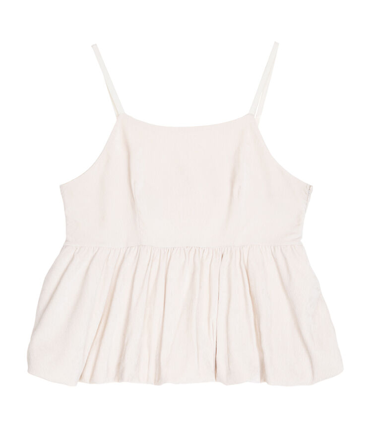 ベロアバルーンキャミチュニック