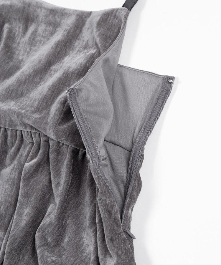 ベロアバルーンキャミチュニック