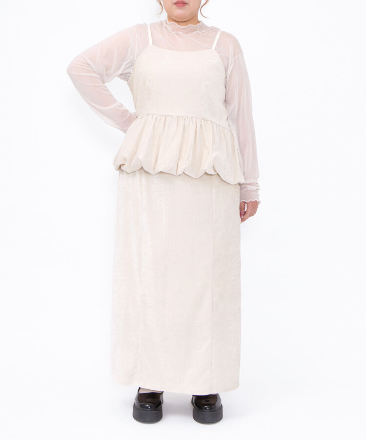 ベロアロングスカート