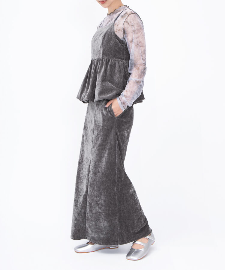 ベロアロングスカート