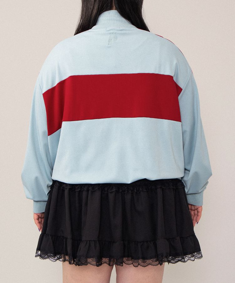 フロントドロストジャージトップ