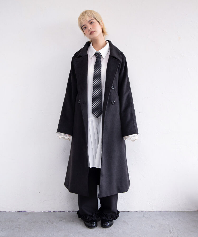 フリルスラックスパンツ