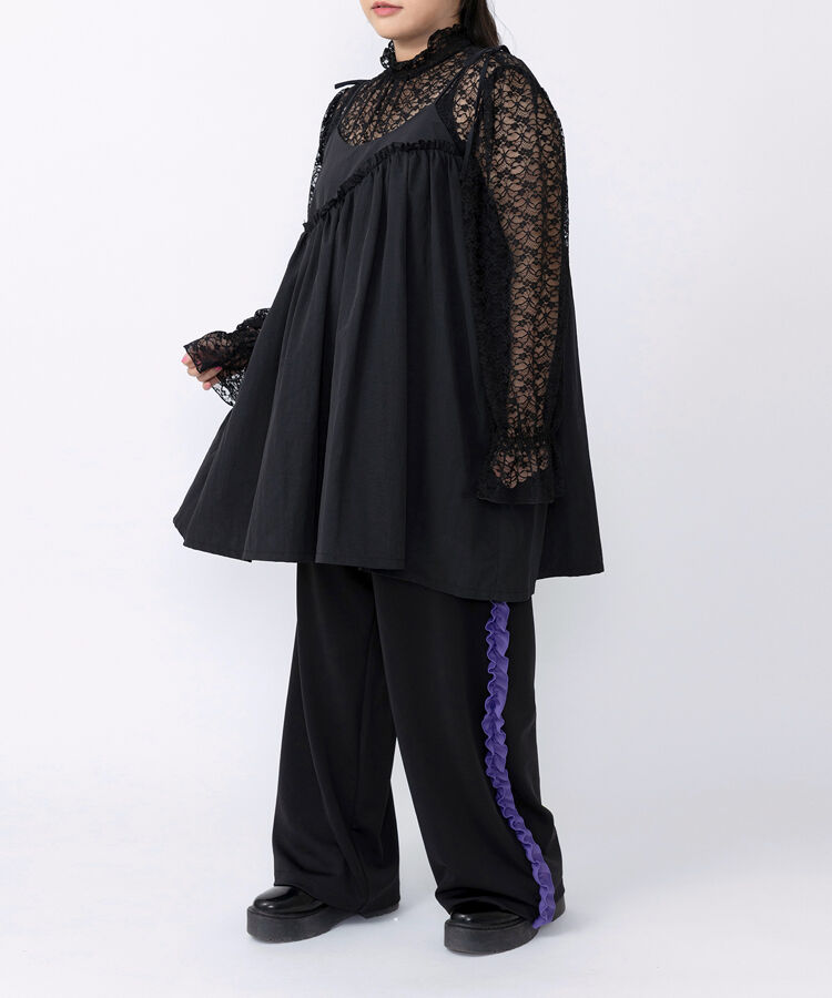 レースフレアチュニック