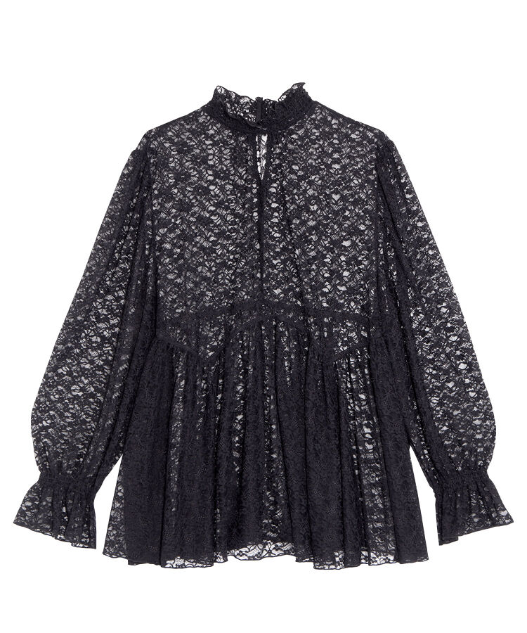 レースフレアチュニック