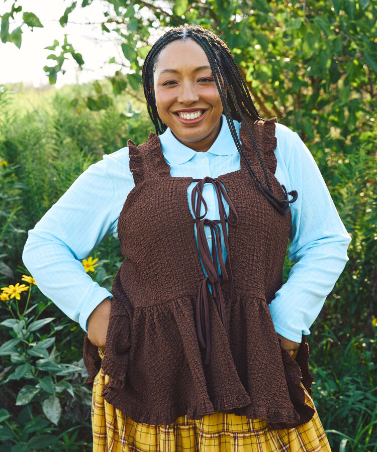 2WAYフリルキャミチュニック