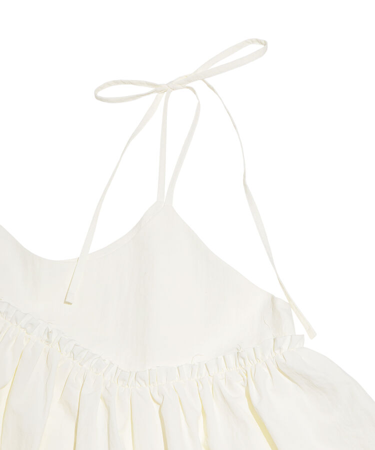 ナイロンリメイクキャミワンピース