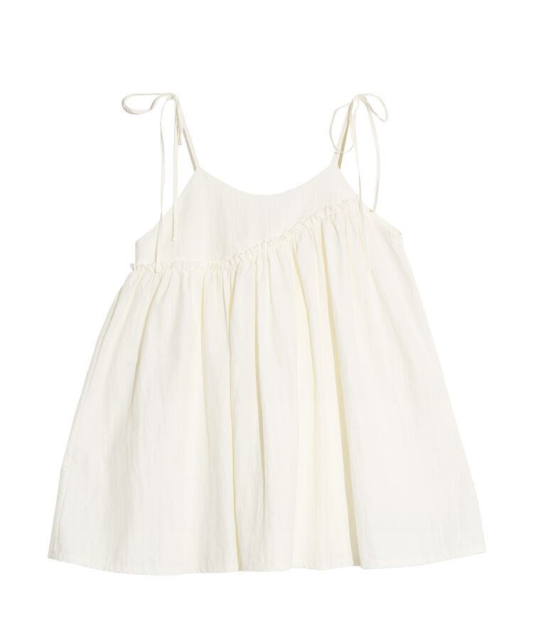 ナイロンリメイクキャミワンピース