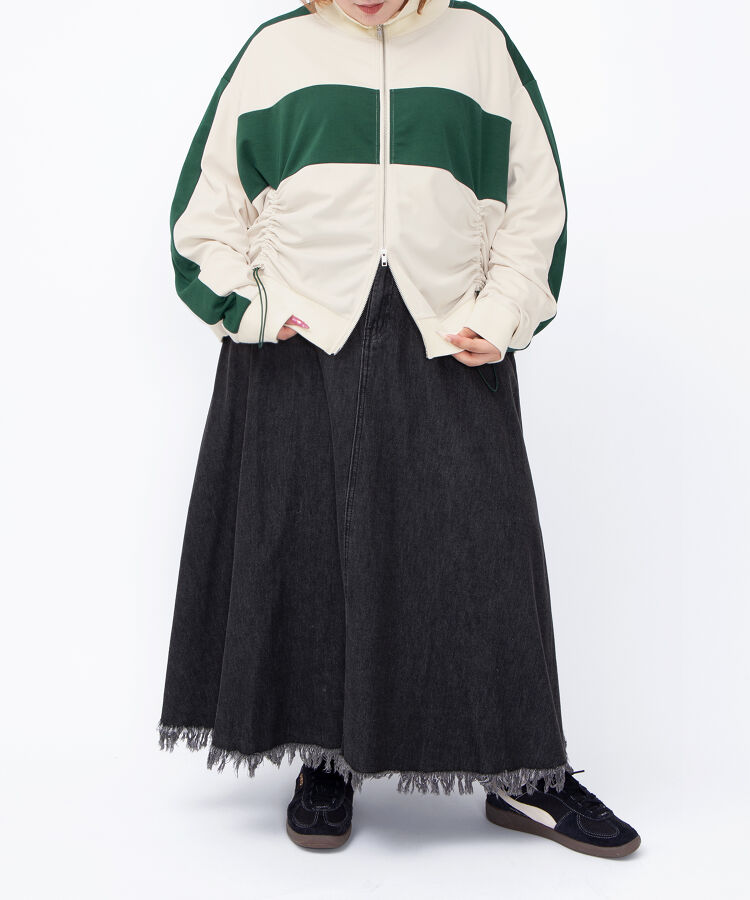 フリンジロングスカート