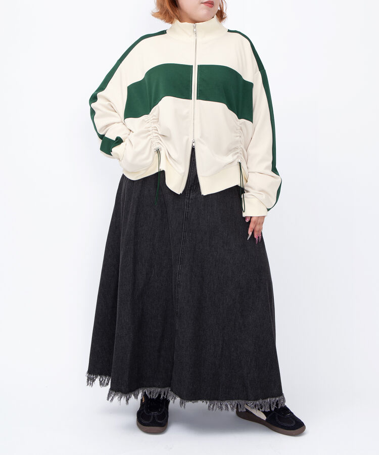 フリンジロングスカート