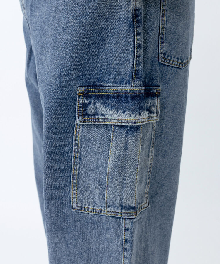 カーゴデニムパンツ