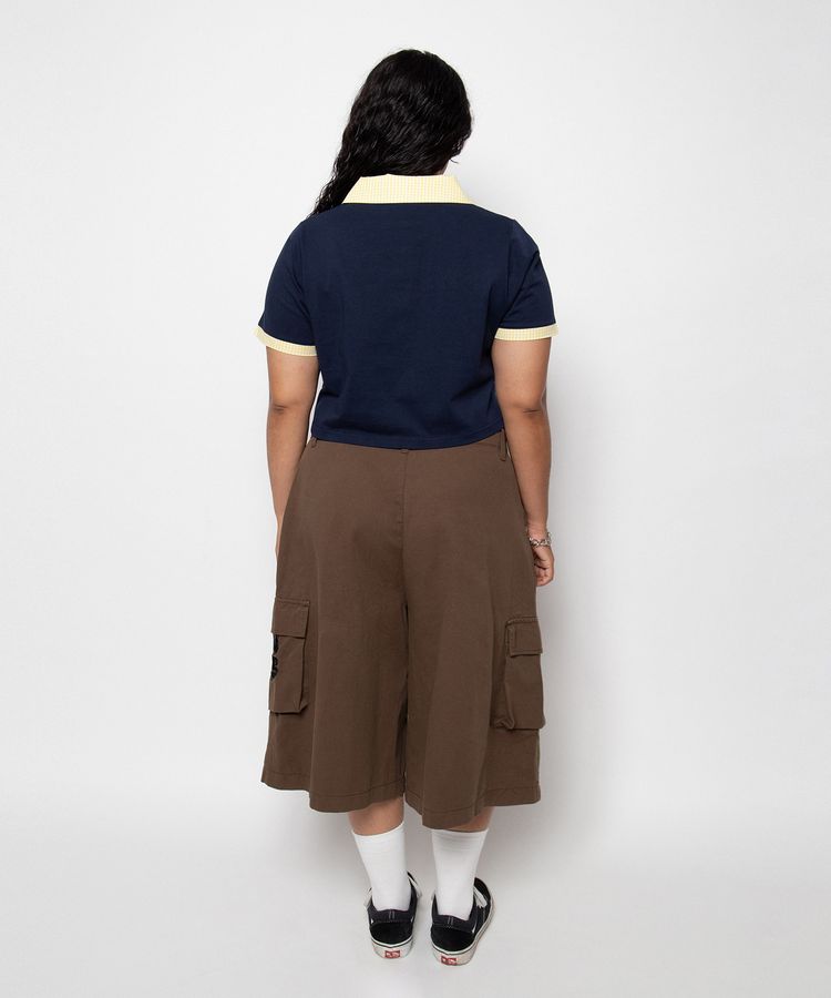 PUNYUSロゴカーゴハーフパンツ