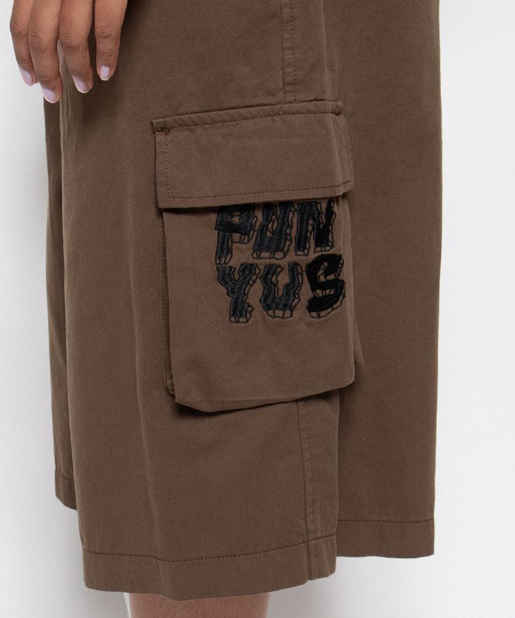 PUNYUSロゴカーゴハーフパンツ