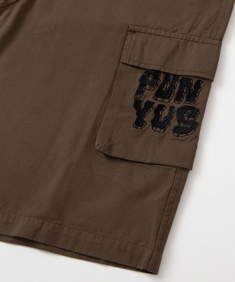 PUNYUSロゴカーゴハーフパンツ