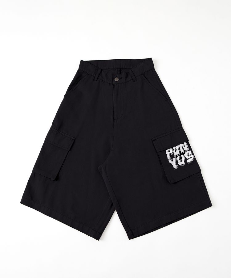 PUNYUSロゴカーゴハーフパンツ