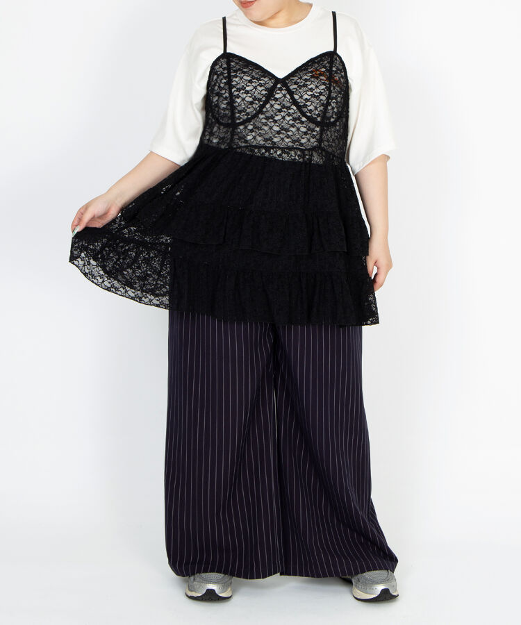 レースミニキャミワンピース