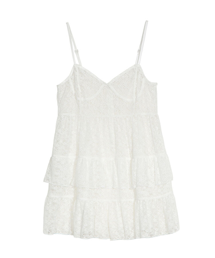 レースミニキャミワンピース