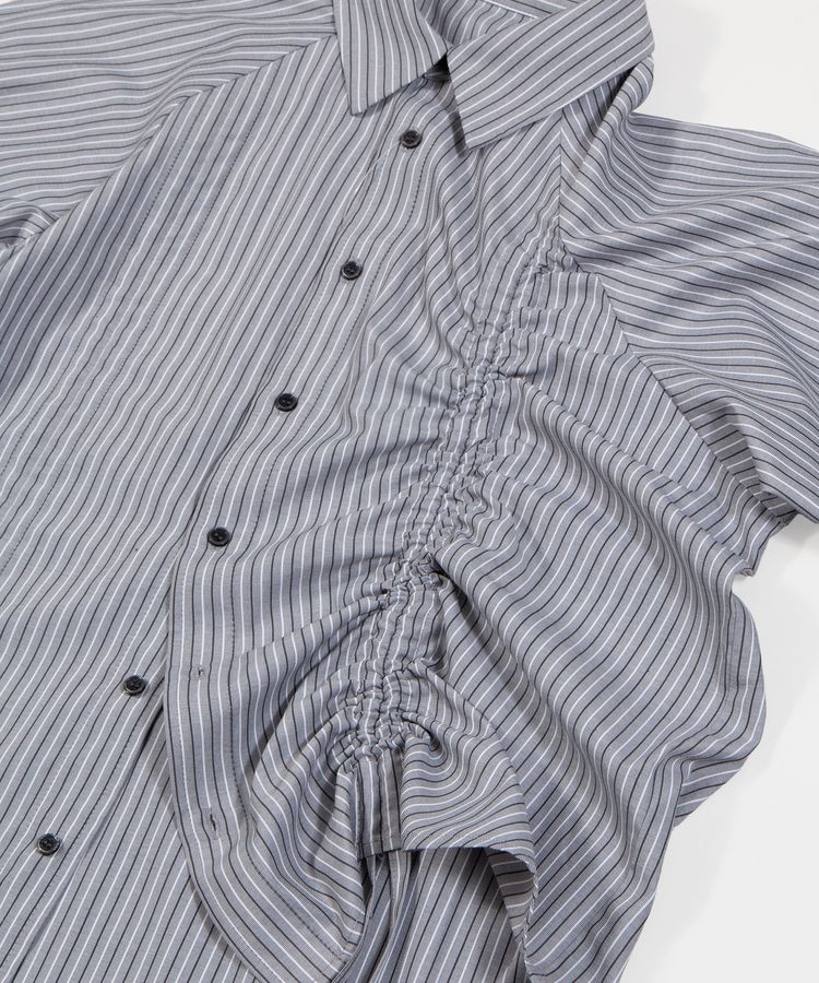 ドロストストライプシャツ