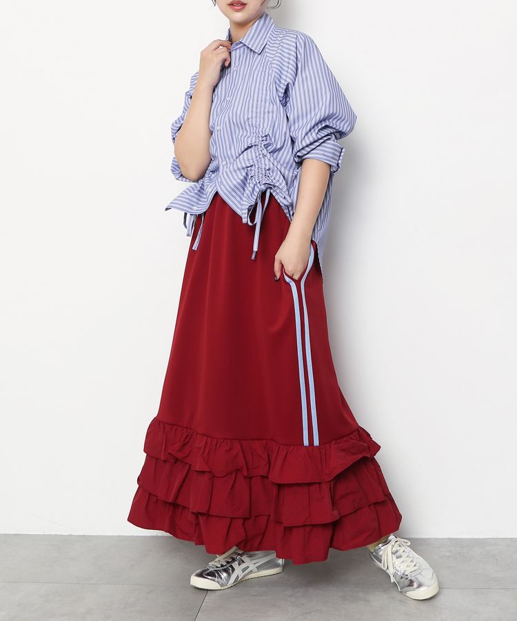 ドロストストライプシャツ