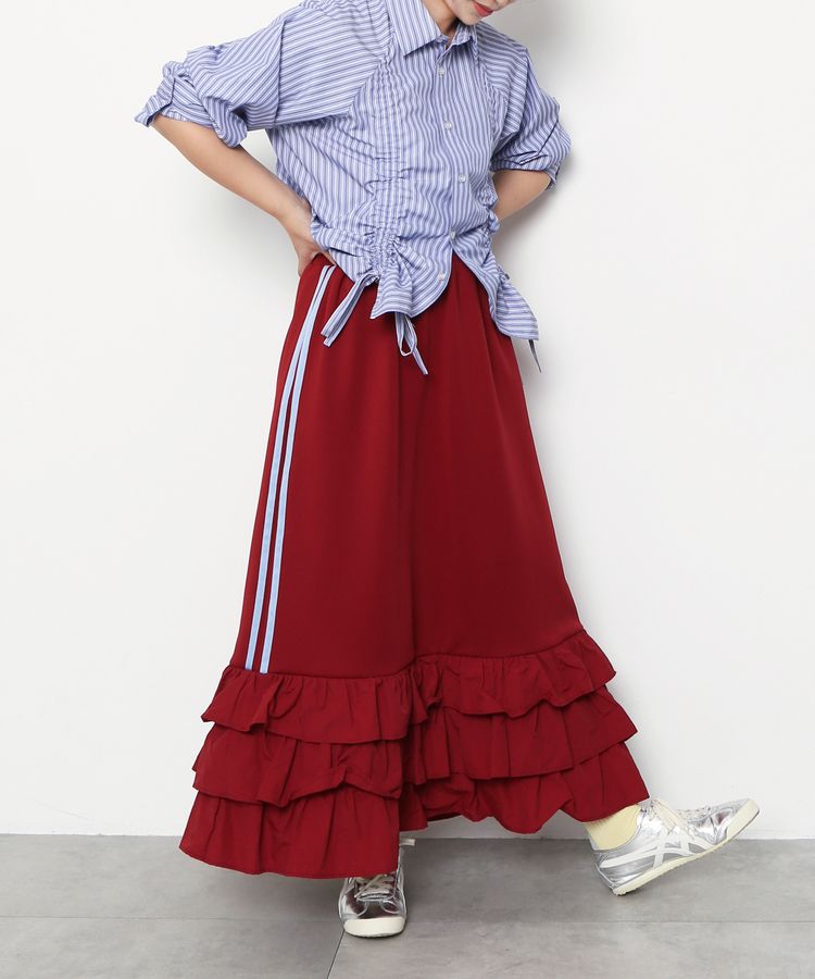 ドロストストライプシャツ