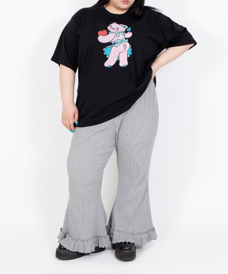 ベアプリントTシャツ