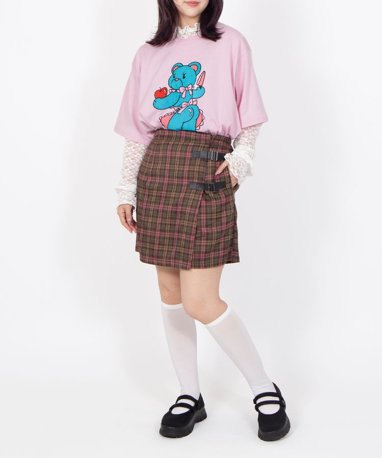 ベアプリントTシャツ