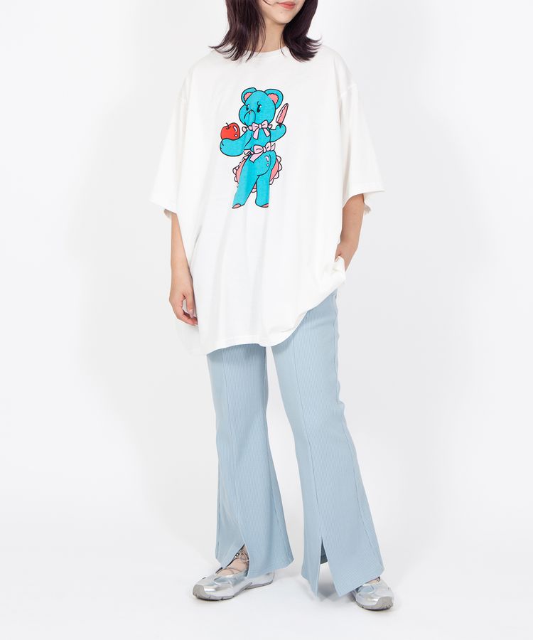 ベアプリントTシャツ