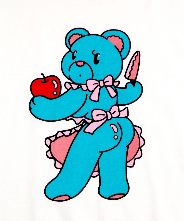ベアプリントTシャツ