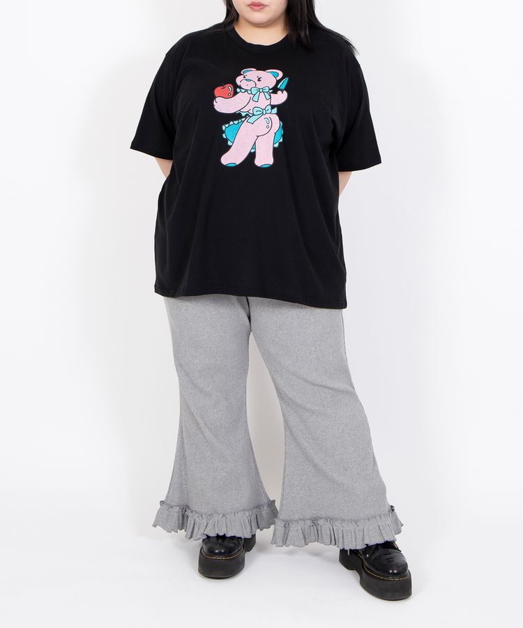 ベアプリントTシャツ