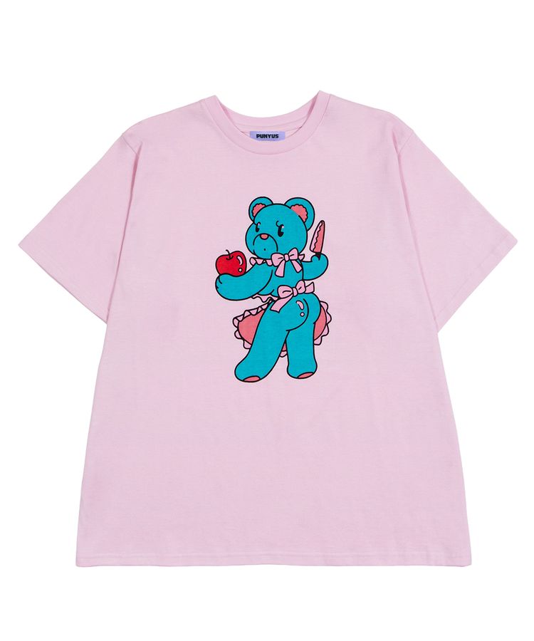 ベアプリントTシャツ