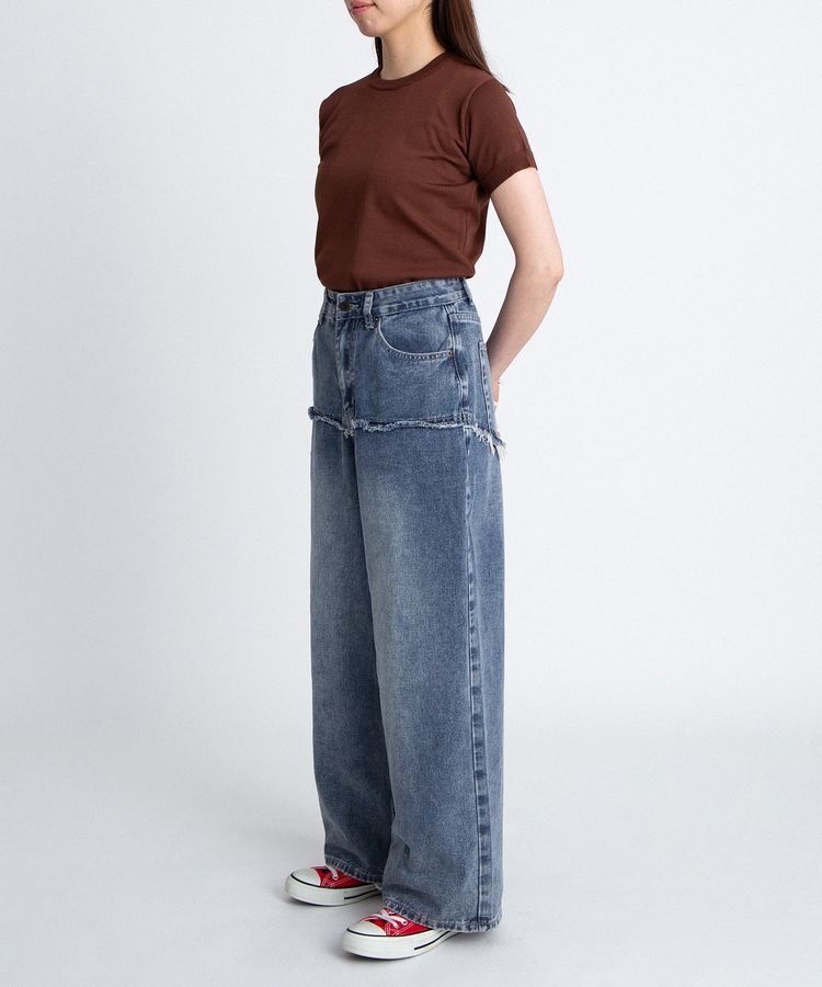 半袖サマーニット