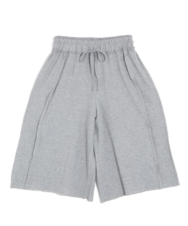 カットオフハーフスウェットパンツ