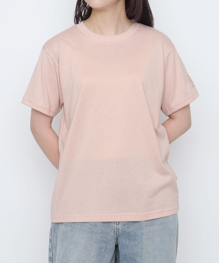 スリーブロゴ刺繍Tシャツ