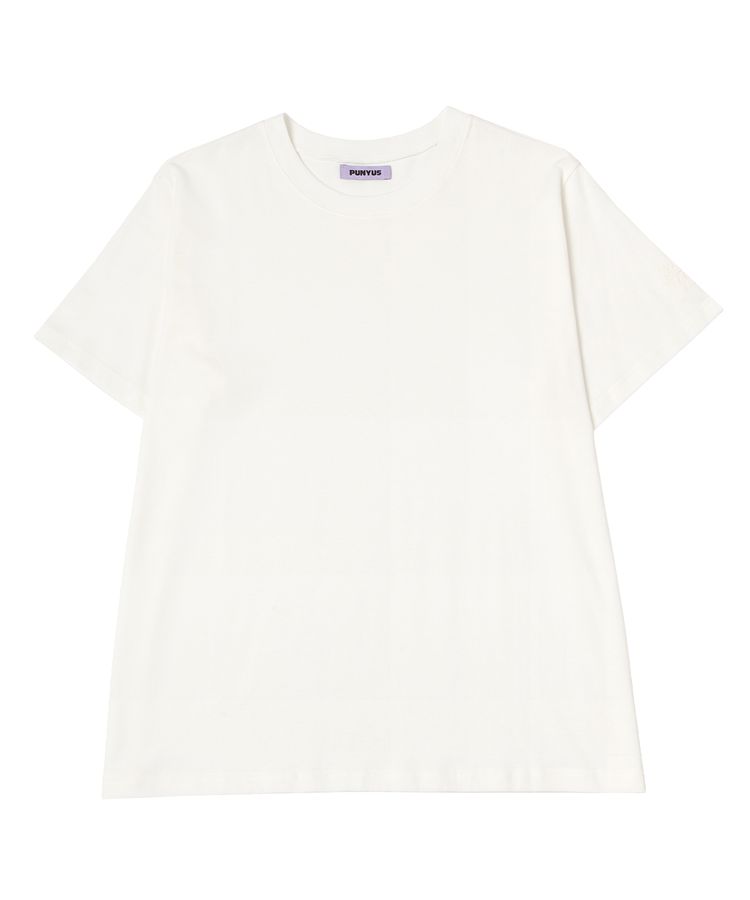 スリーブロゴ刺繍Tシャツ